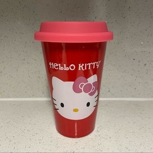 Hello kitty reusable ceramic coffee cup